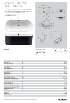 Classic_Duo_Oval_Freestanding_Datasheet