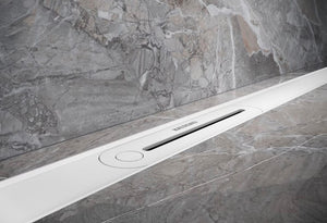Pilete FLOWLINE ZERO 90CM + Pjesa e brendshme FLOWDRAIN FLAT Kaldewei
