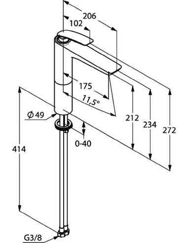 Grup Lavamani Balance KLUDI KLB-522960575