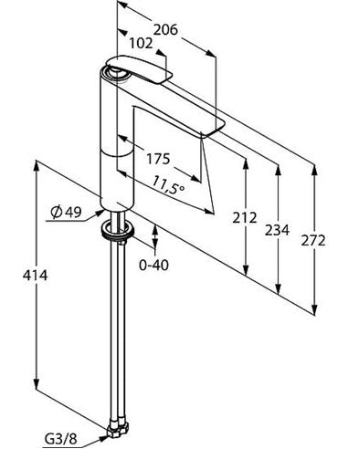 Grup Lavamani Balance KLUDI KLB-522969175