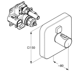 Grup Vaske Push KLUDI KLP-388010538