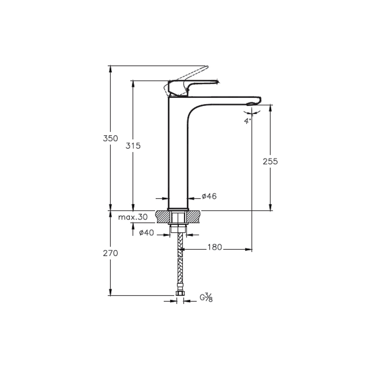 Grup lavamani Root Vitra Root VI-A42707EXP