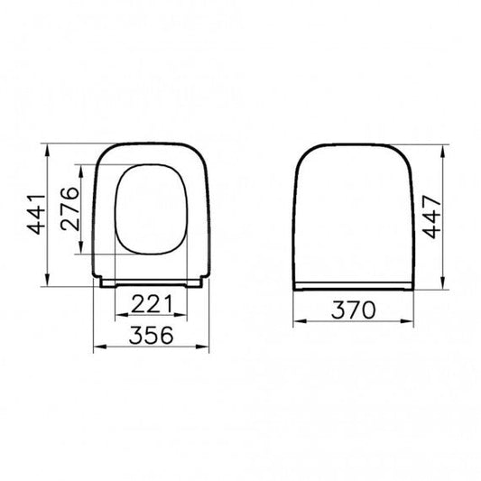 Kapak Wc Integra Vitra VI-191-003R009