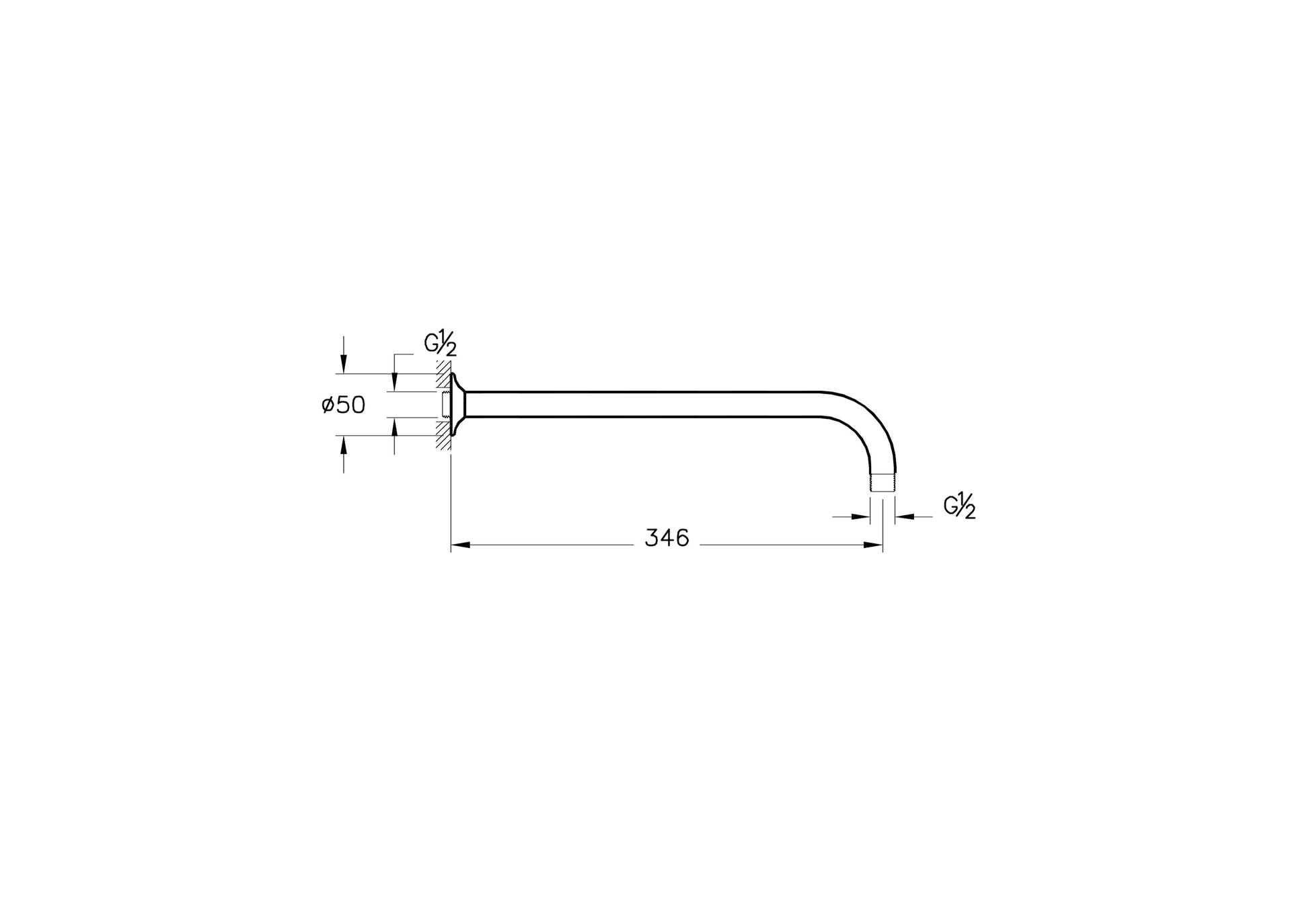 Krahe dushi 40cm Origin Vitra VI-A4565234