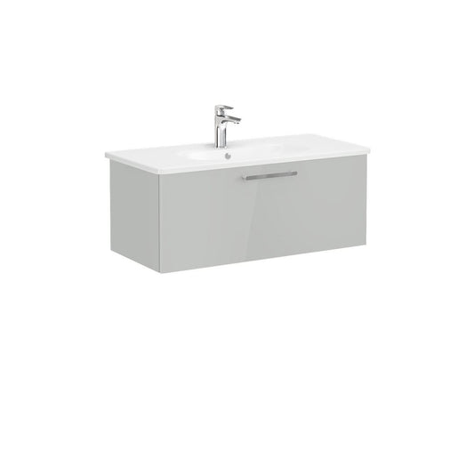 Mobilje Tualeti Vitra Root 100cm Gri + Lavaman