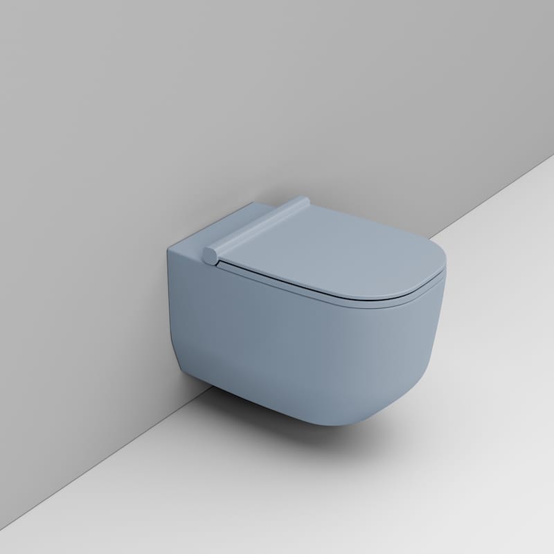 DOLOMITE ALBA WC + KAPAK SKY BLUE