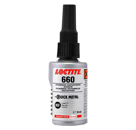 LOCTITE 660, 50ml Bllokues per ciftezime  cilindrike