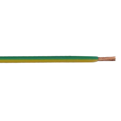 Kabëll elektrik fleksibël, (jeshile/verdhë), rezistent ndaj zjarrit