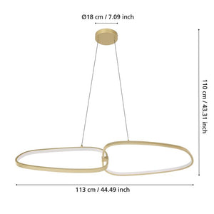 Ndriçues i varur Eglo 390205 Lodosa