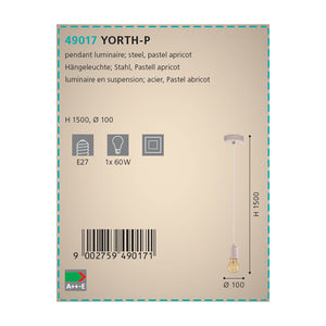 Ndriçues i varur Eglo 49017 Yorth-P