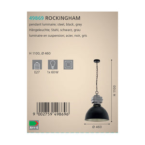 Ndriçues i varur Eglo 49869 Rockingham