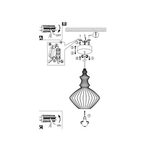 Ndriçues i varur Eglo 62926 Makkah