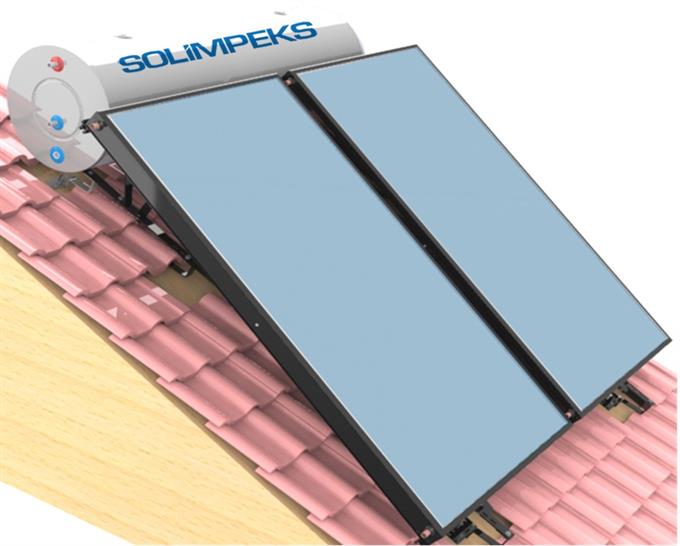 Panel diellor Solimpeks 200 litra