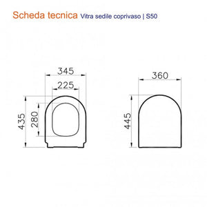 Vitra Mia Wc + Kapak Sospeso Rrethore