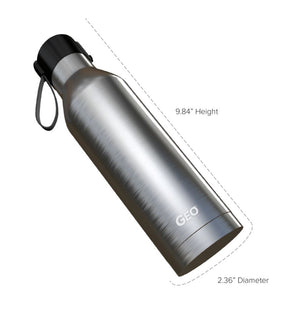 Geo Stainless Steel Water Bottle