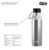 Geo Stainless Steel Water Bottle