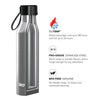 Geo Stainless Steel Water Bottle