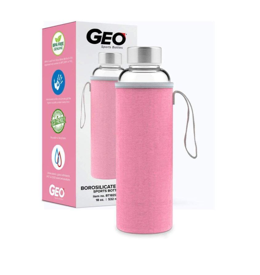 Geo Glass Bottle Sports